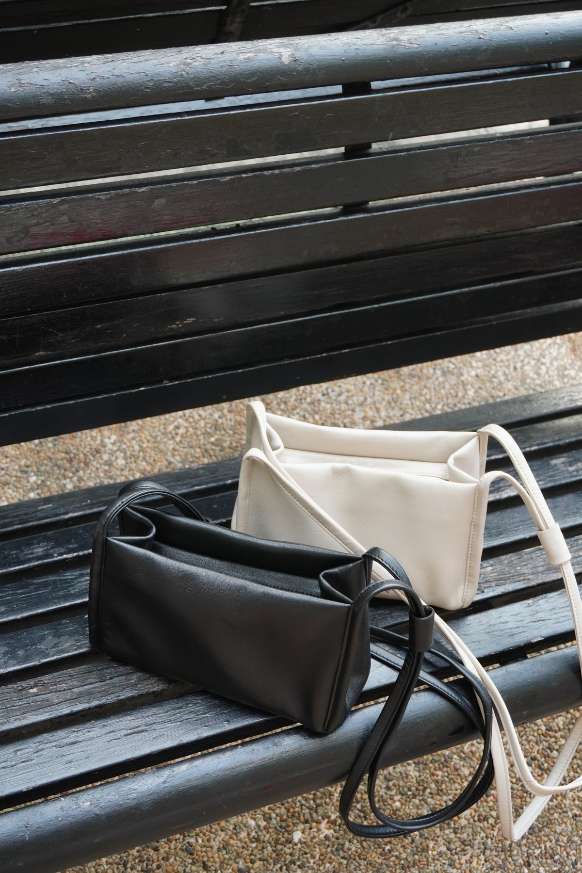 Pocket Bag Crossbody Ivory