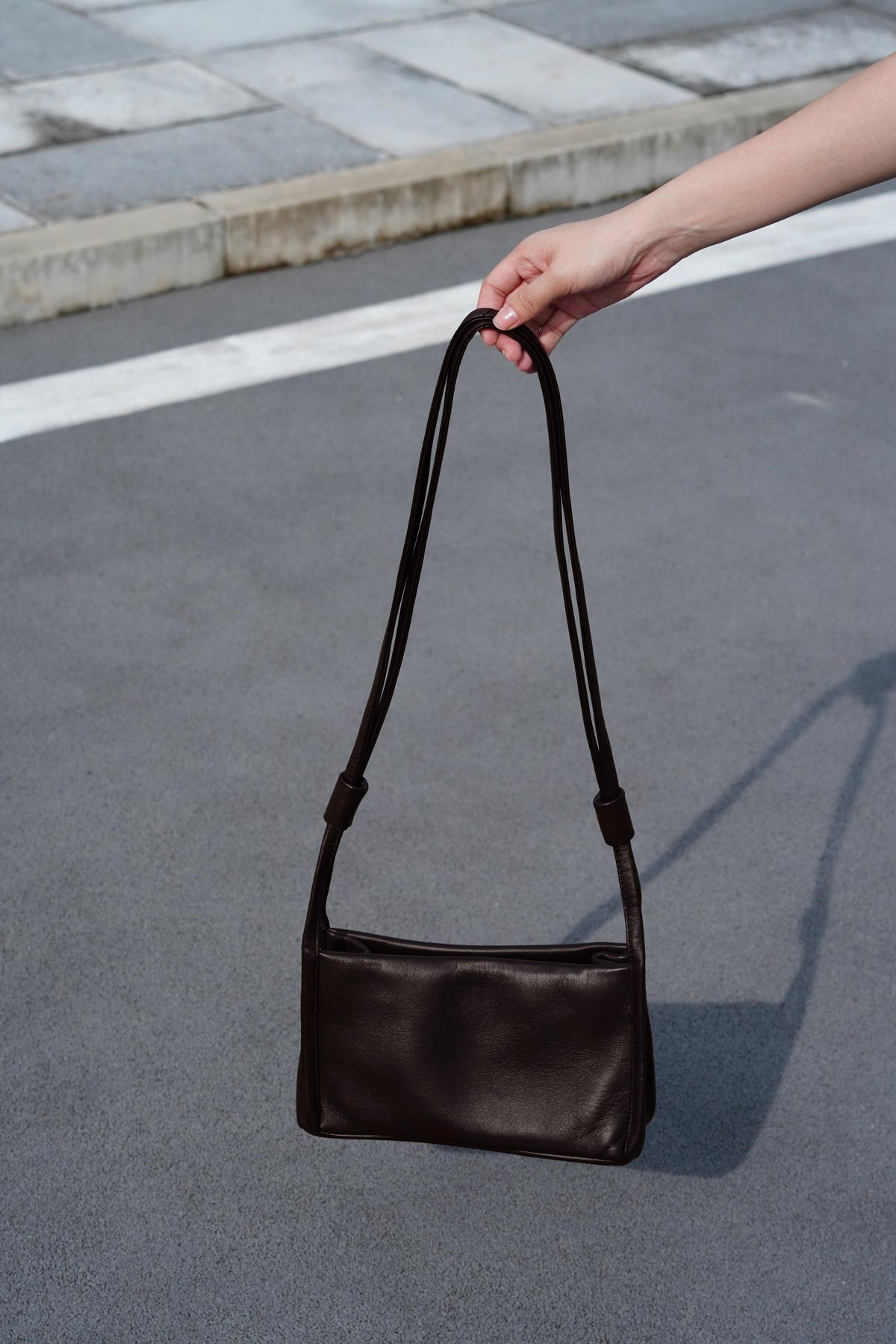 Pocket Bag Crossbody Chocolate