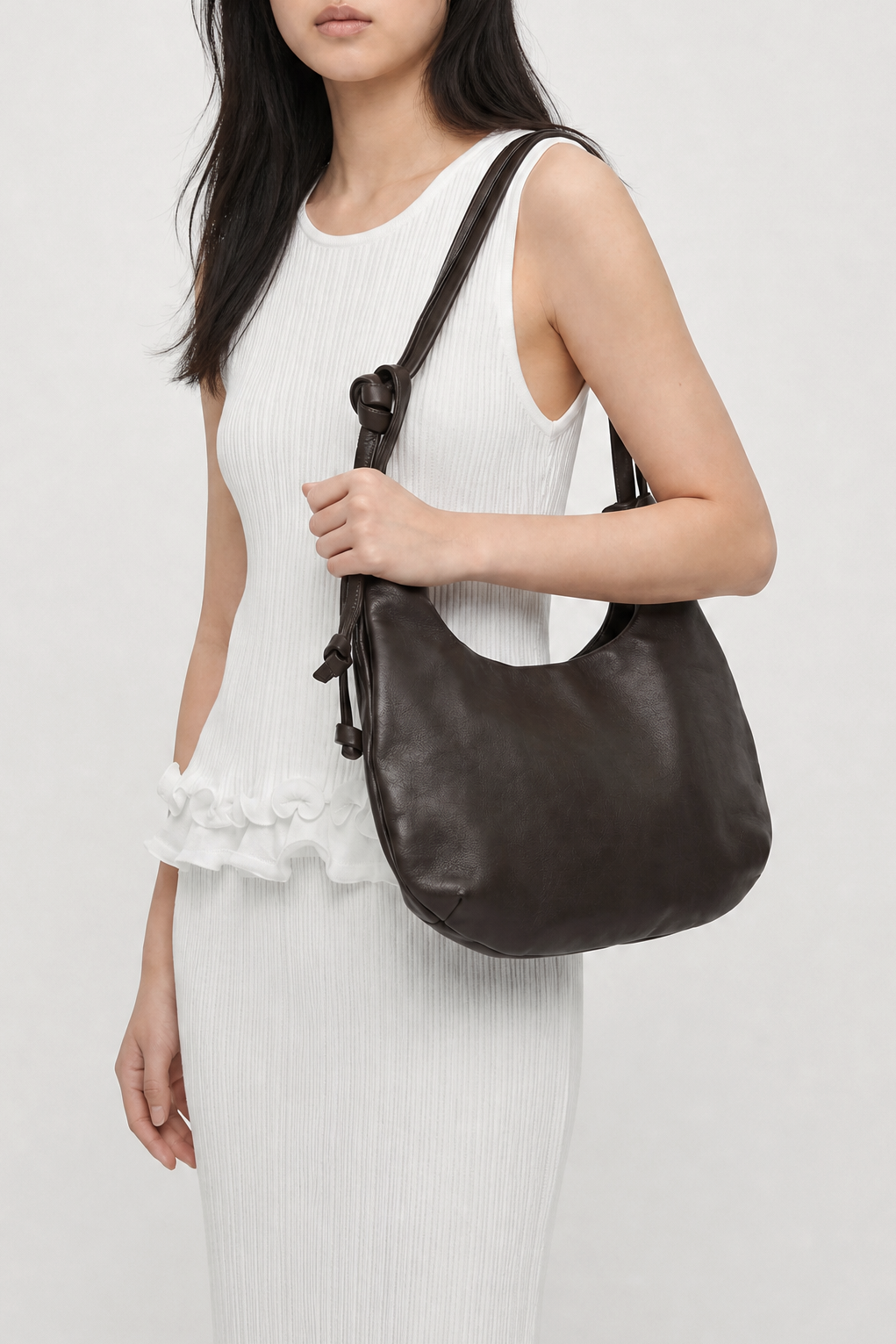 Raindrop Bag Large Chocolate