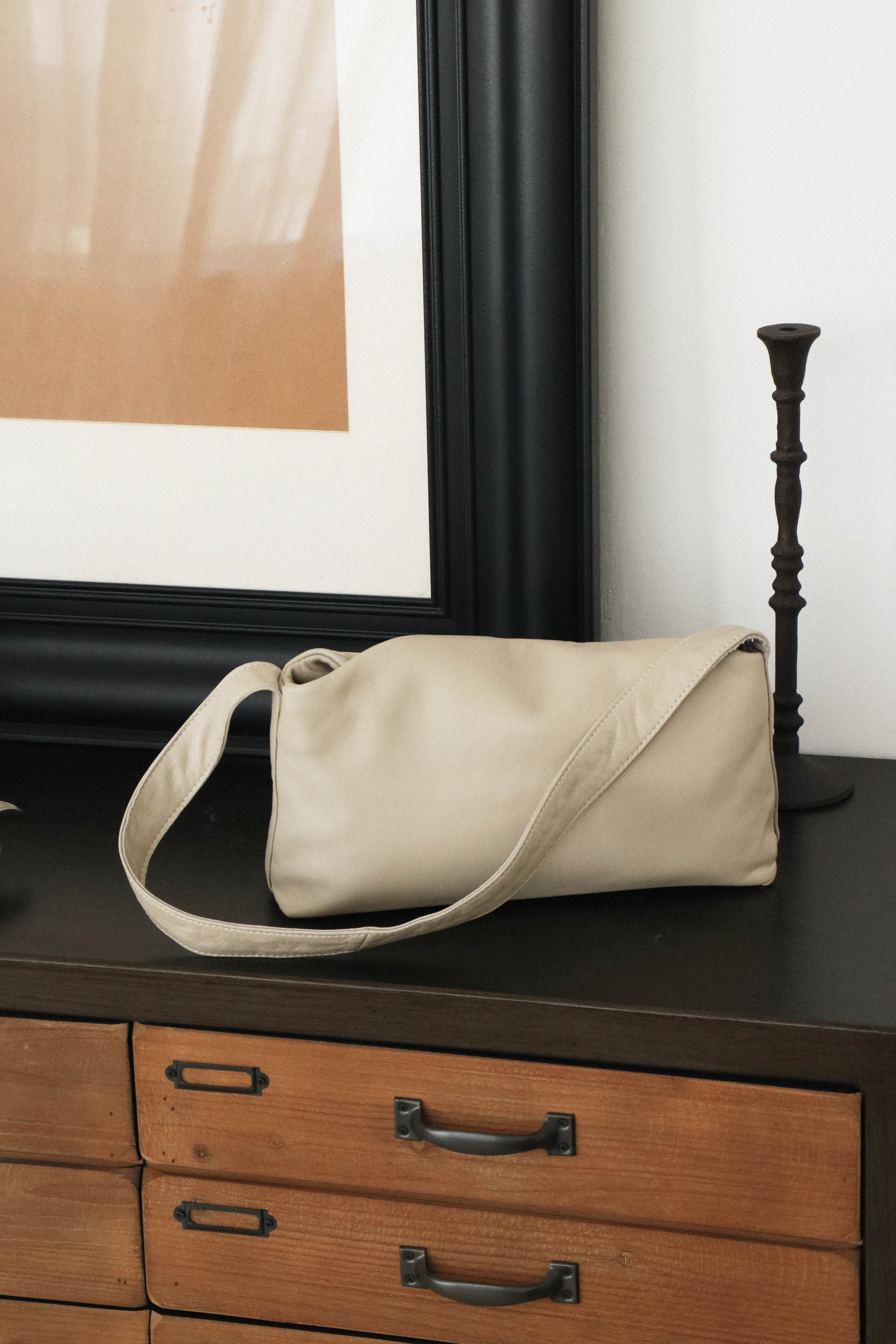 Pillow Shoulder Bag Ivory