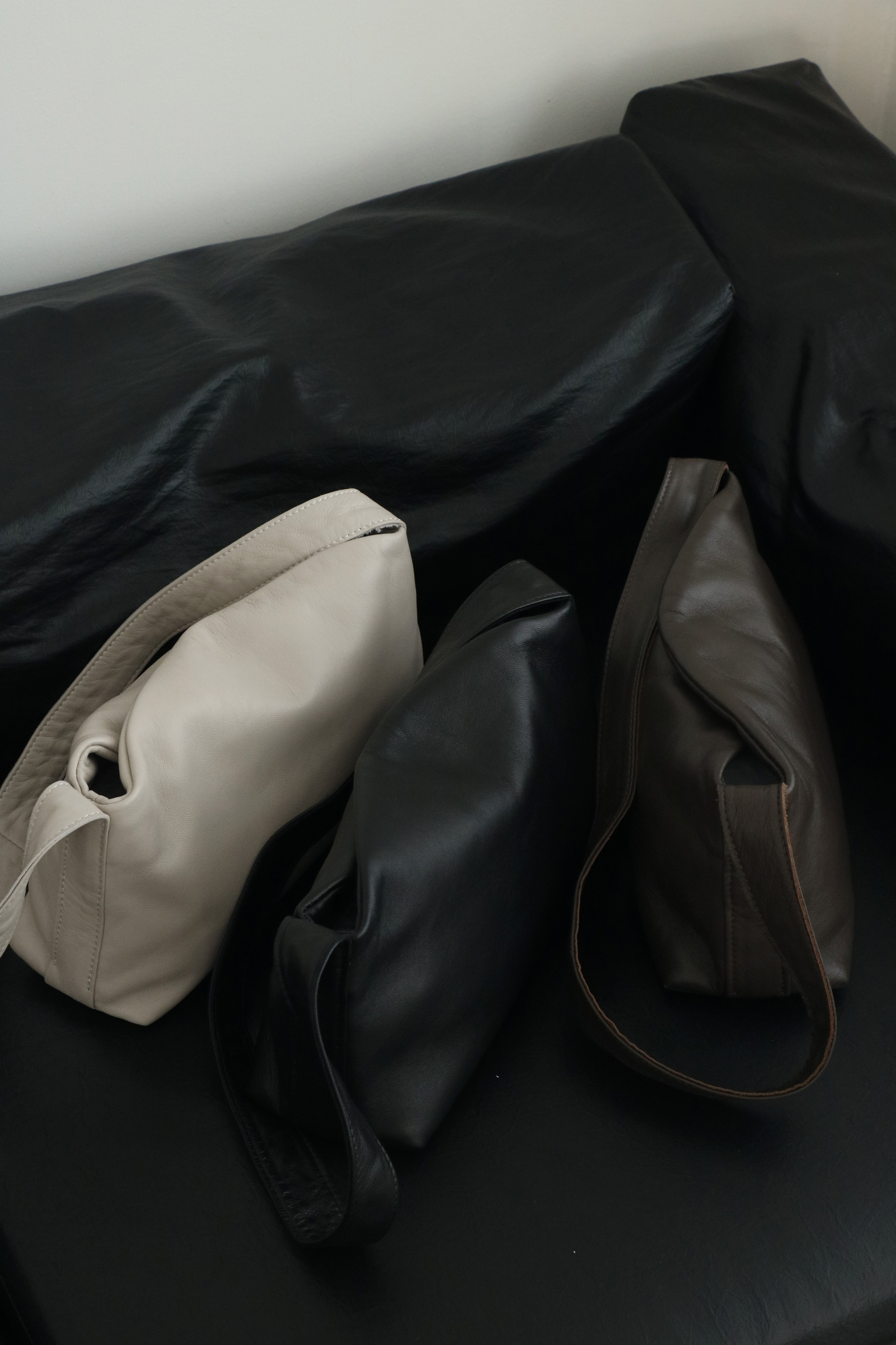 Pillow Shoulder Bag Black