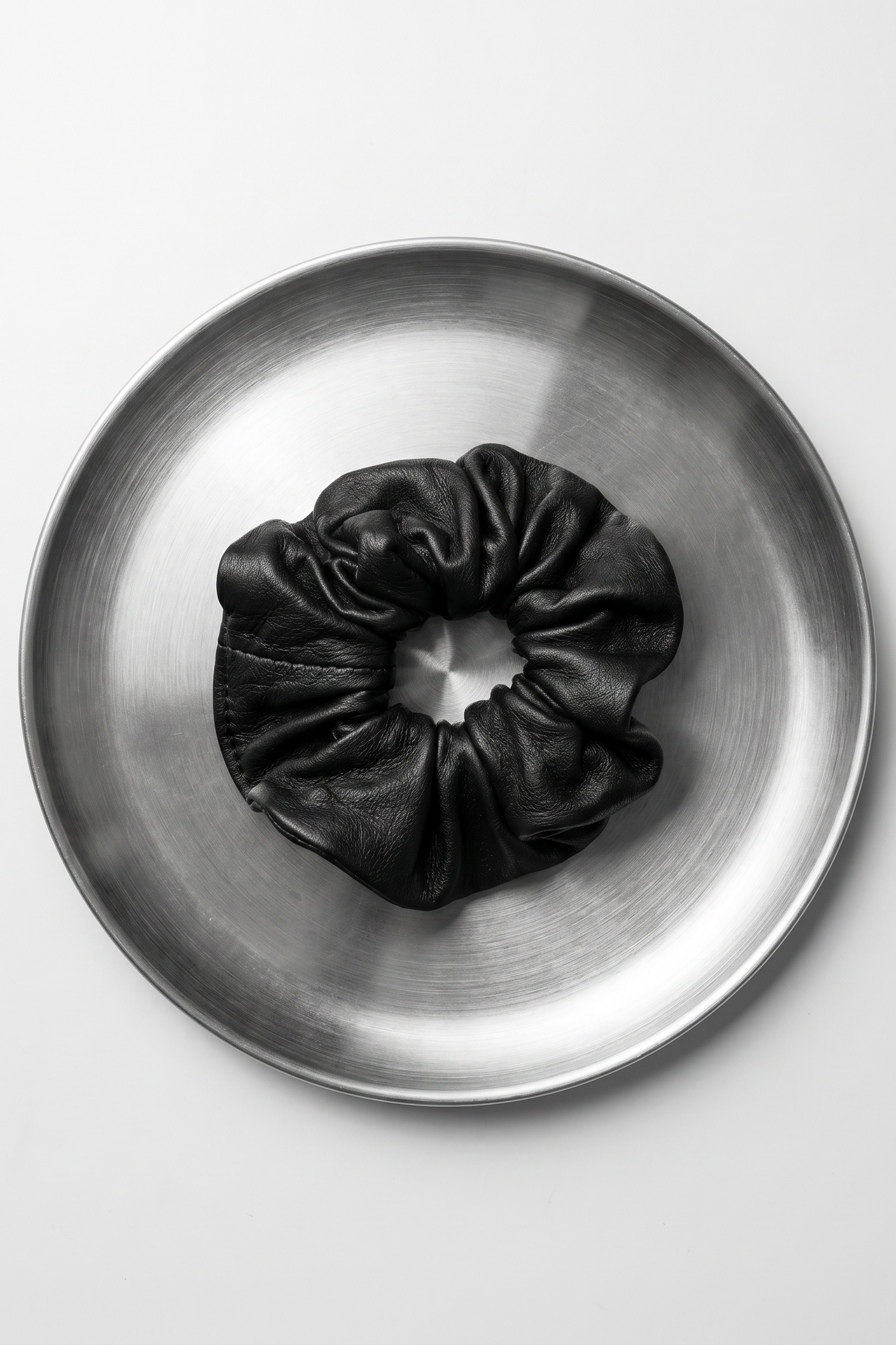 Leather Scrunchies
