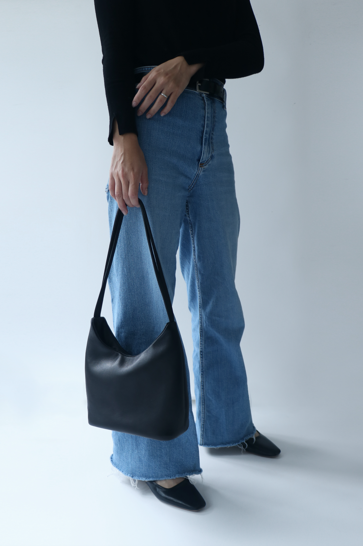 Harri Shoulder Bag Black