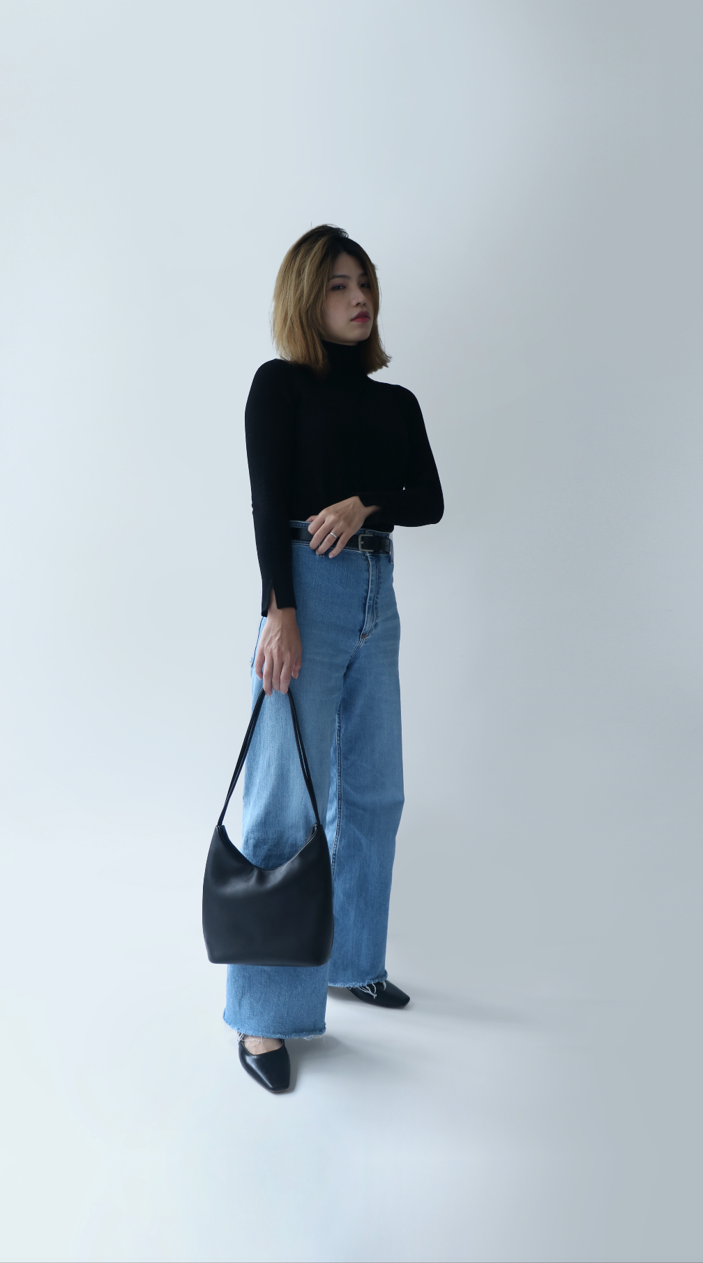 Harri Shoulder Bag Black