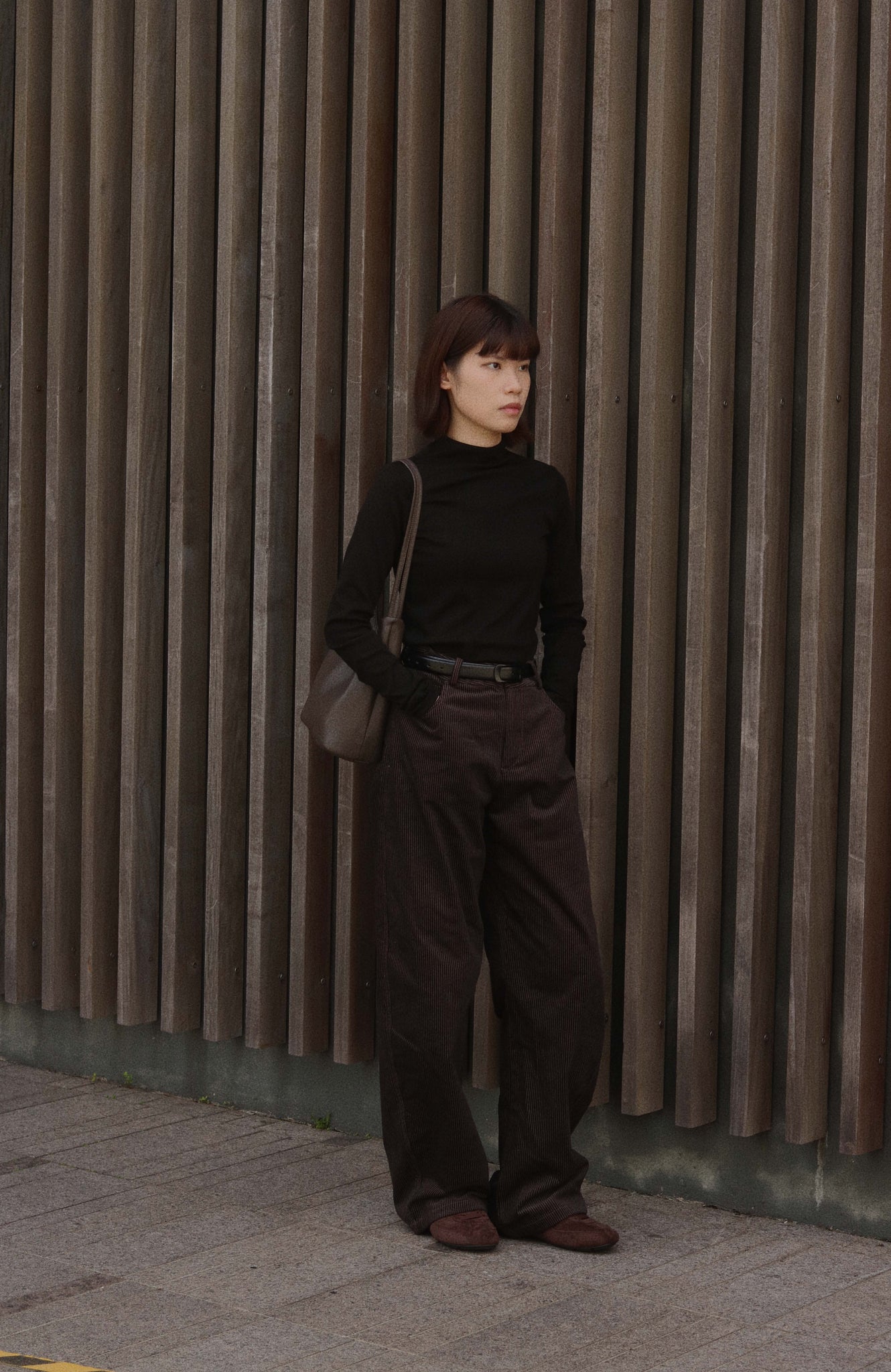 Harri Shoulder Bag Chocolate