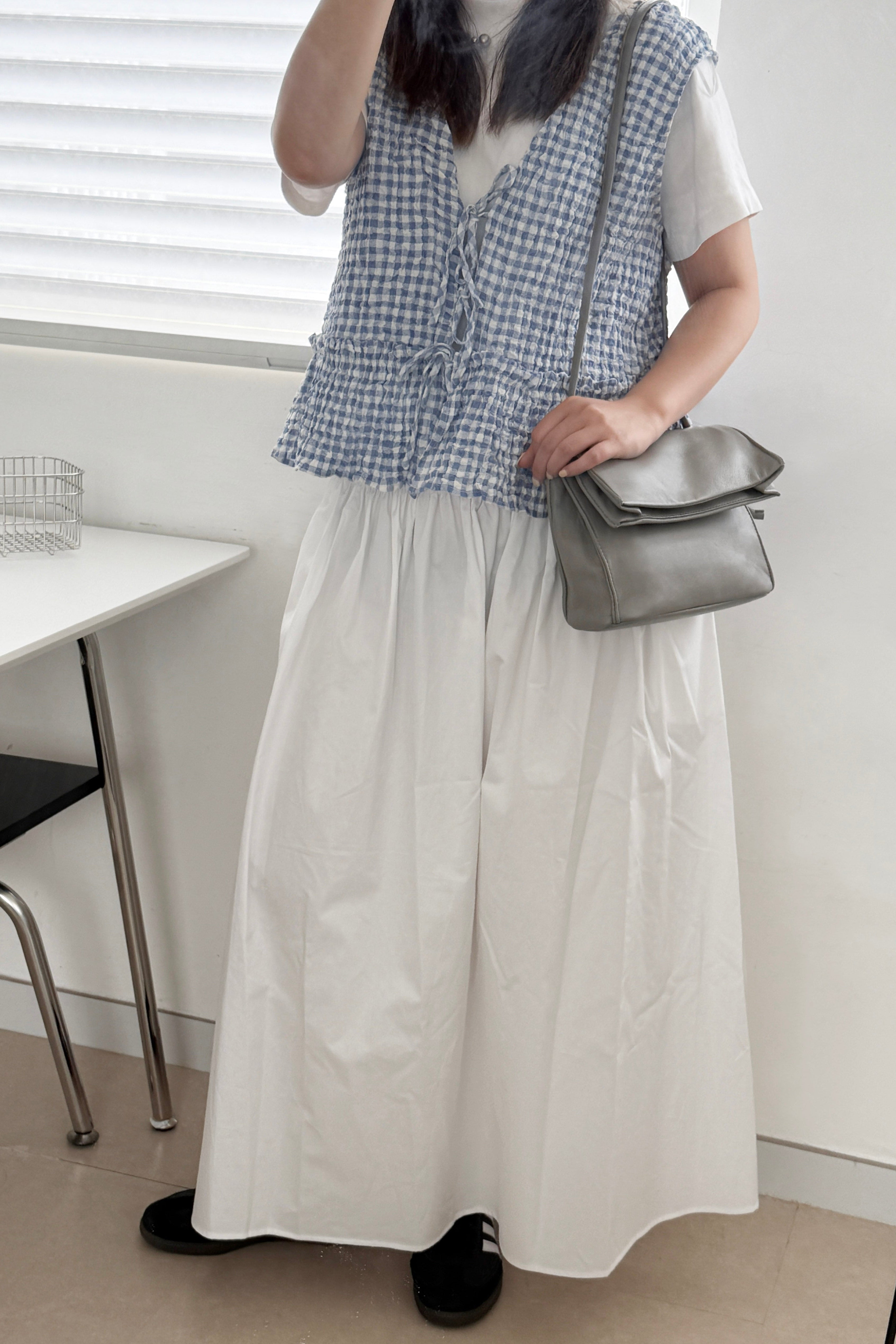Folding Soft Leather Crossbody Bag