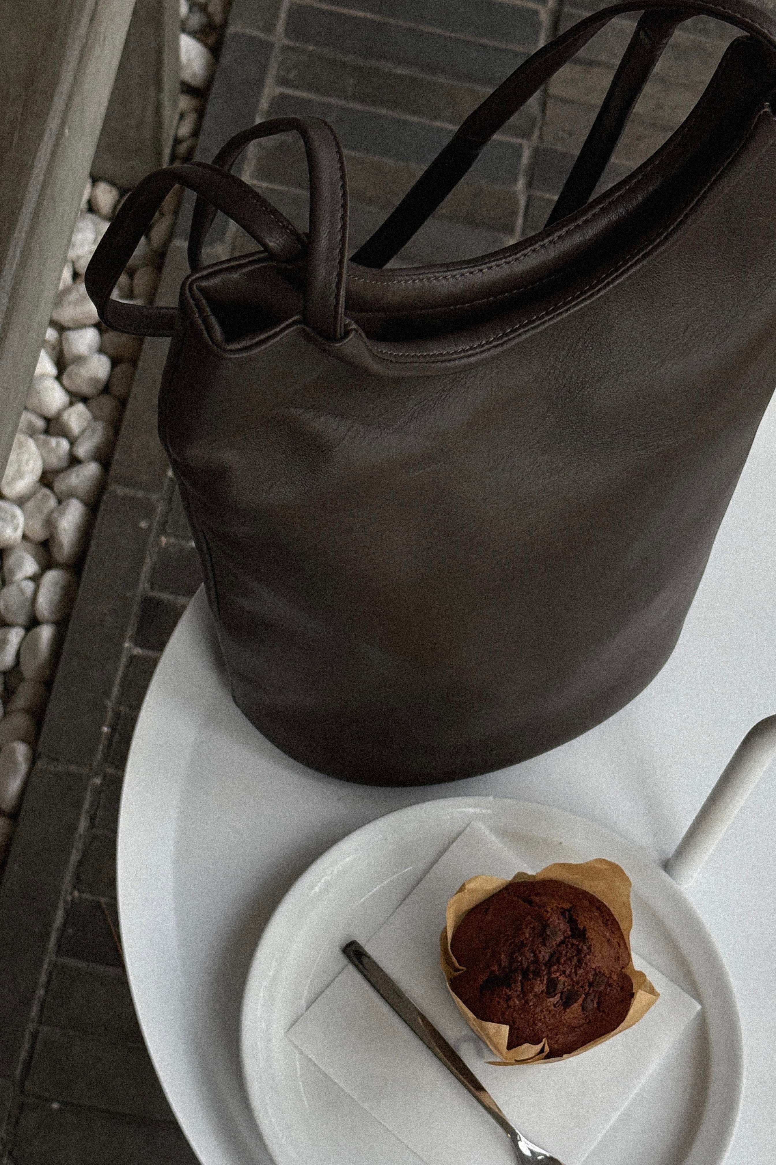Ring Bucket Bag Chocolate