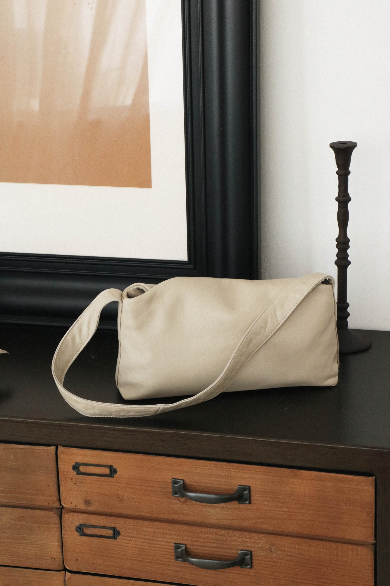 Pillow Shoulder Bag Ivory