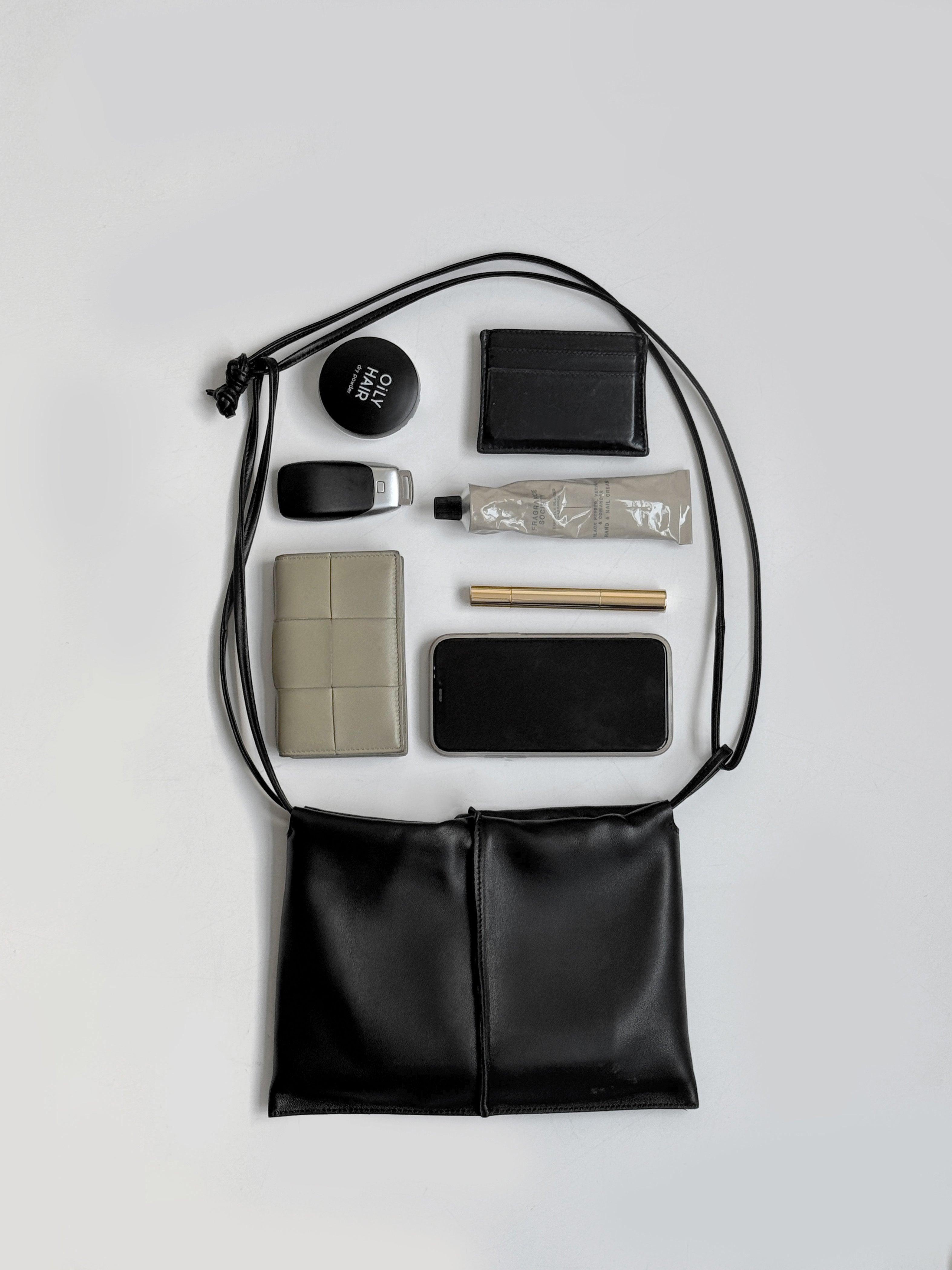 Drawstring Bag Small Black