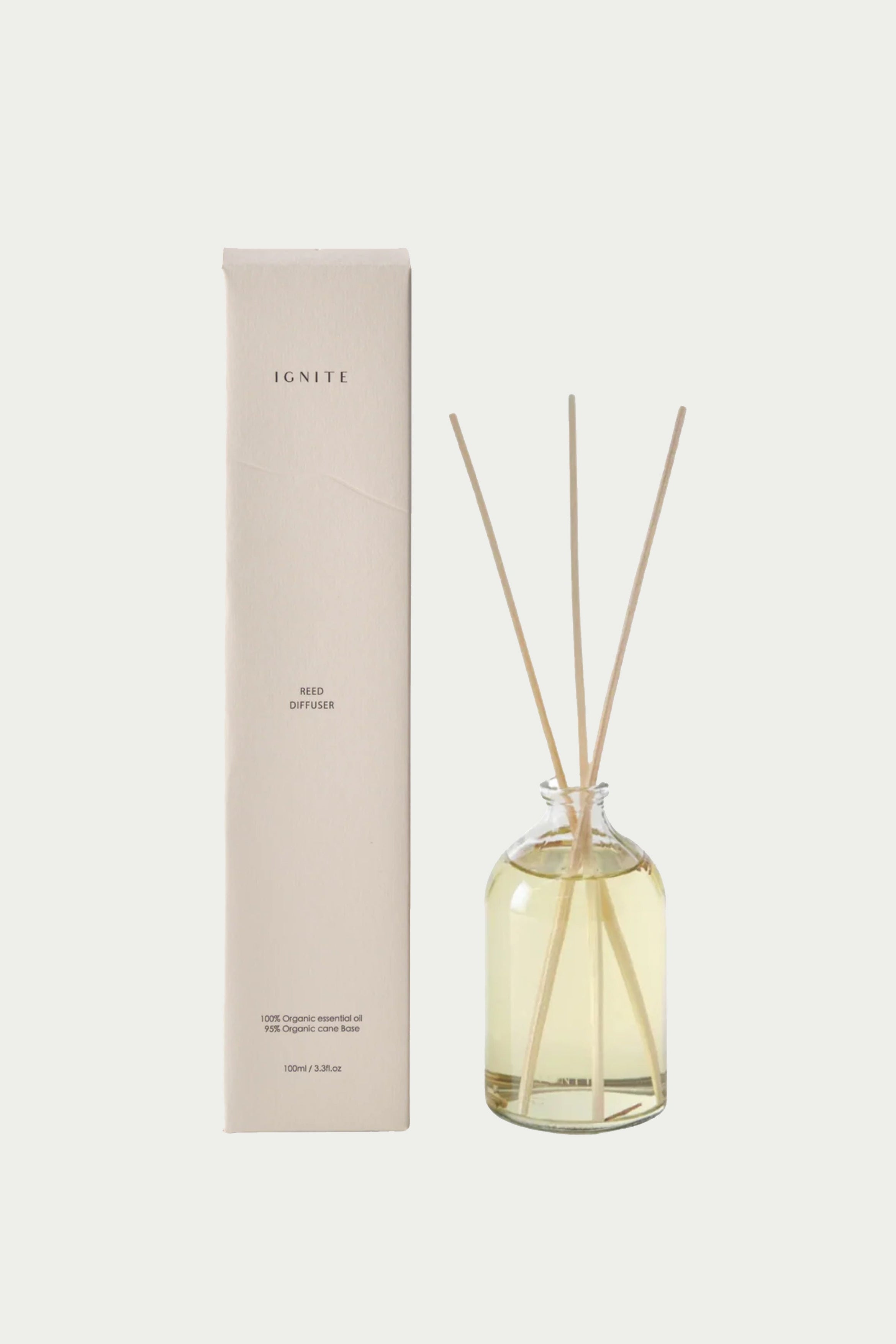 IGNITE Sandalwood & Neroli Organic Essential Oil Reed Diffuser