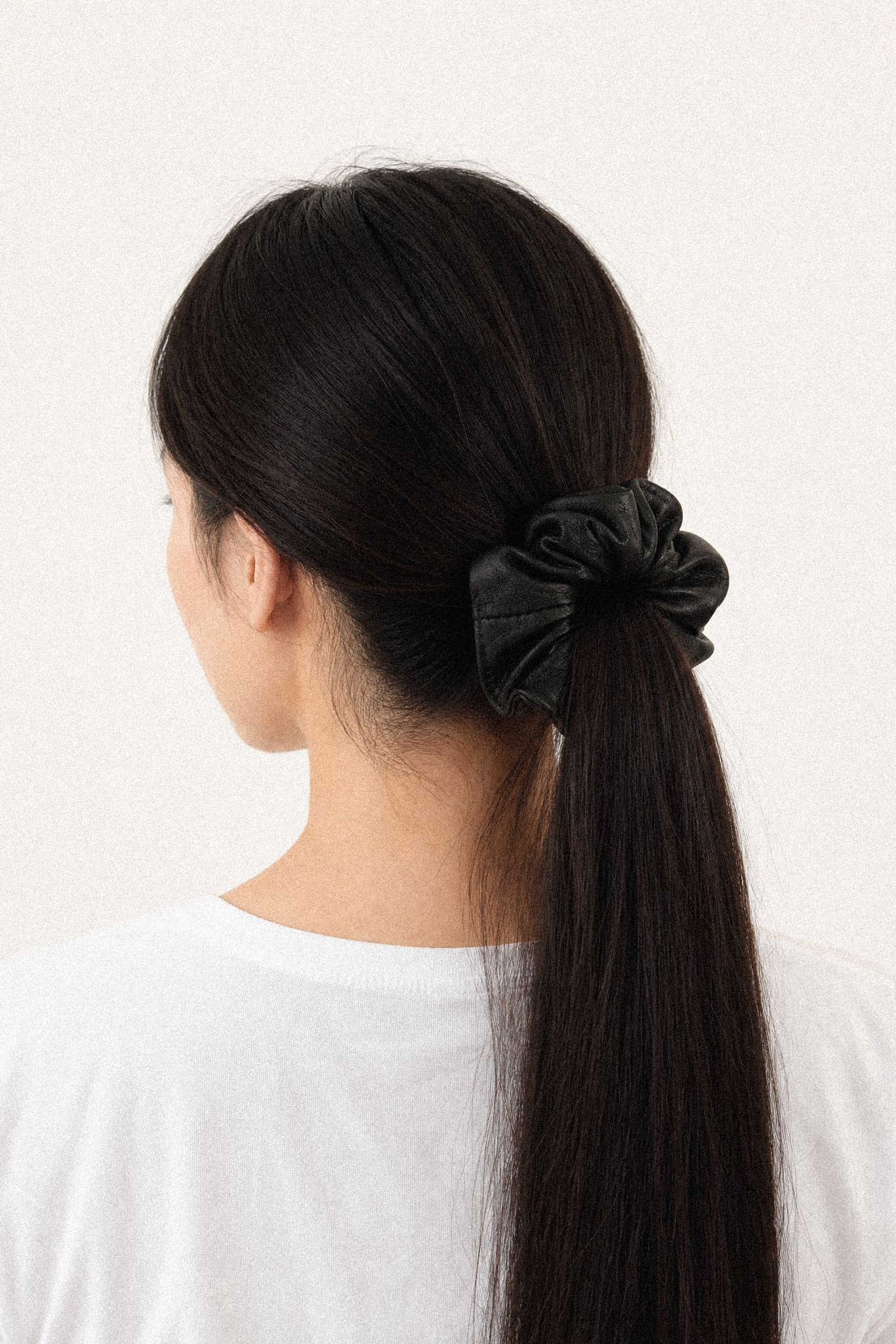 Leather Scrunchies