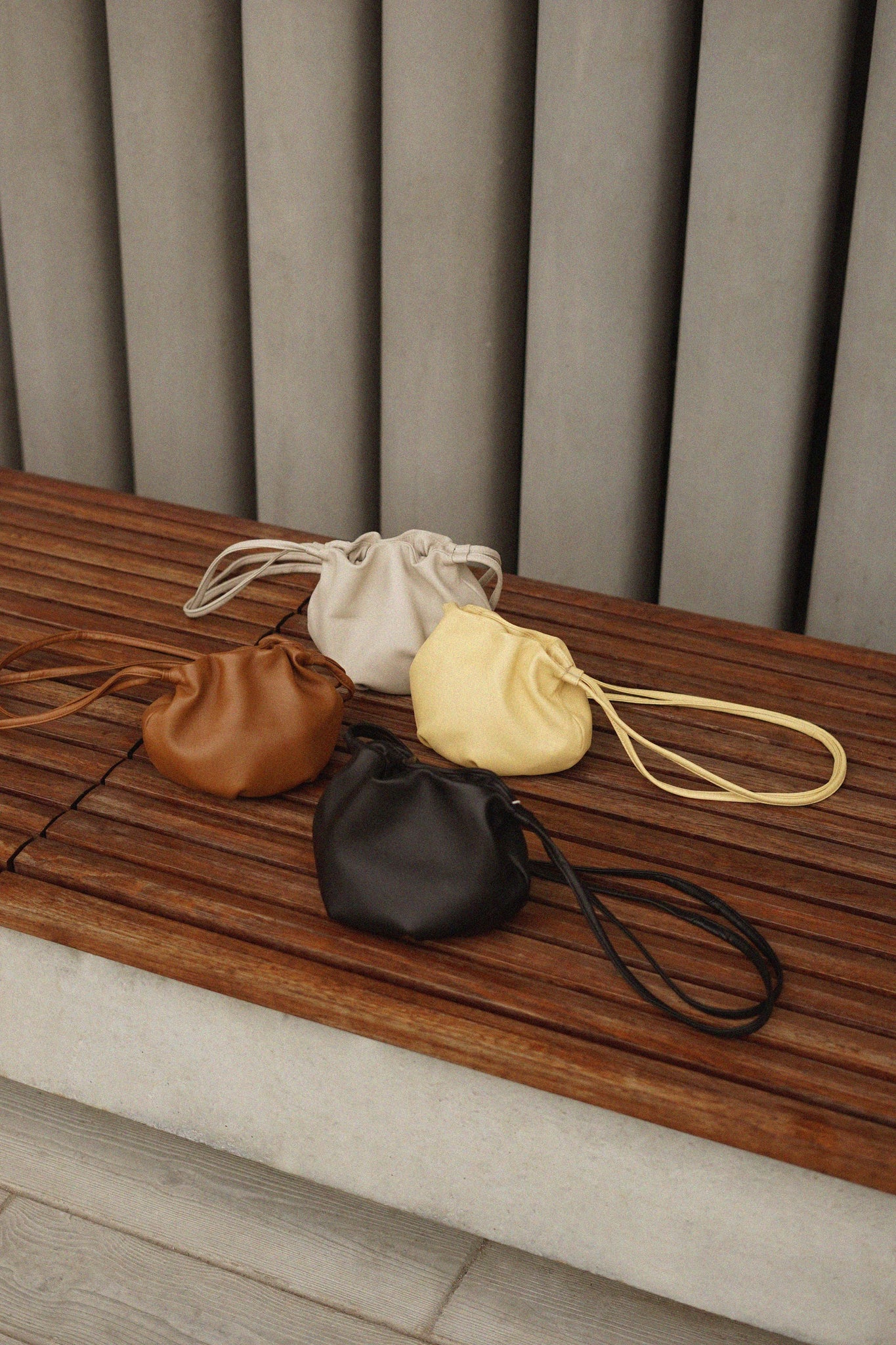 Mini Lantern Soft Leather Bag